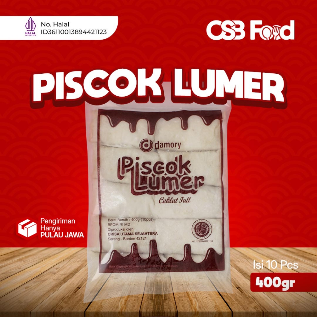 

Piscok Lumer OSB Food Isi 10 pcs Frozen Food Halal