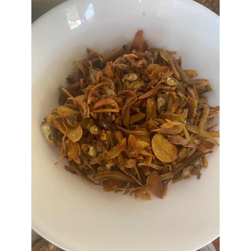 

TERI BAWANG (TRIWANG) teri asin gurih renyah kemasan 200g