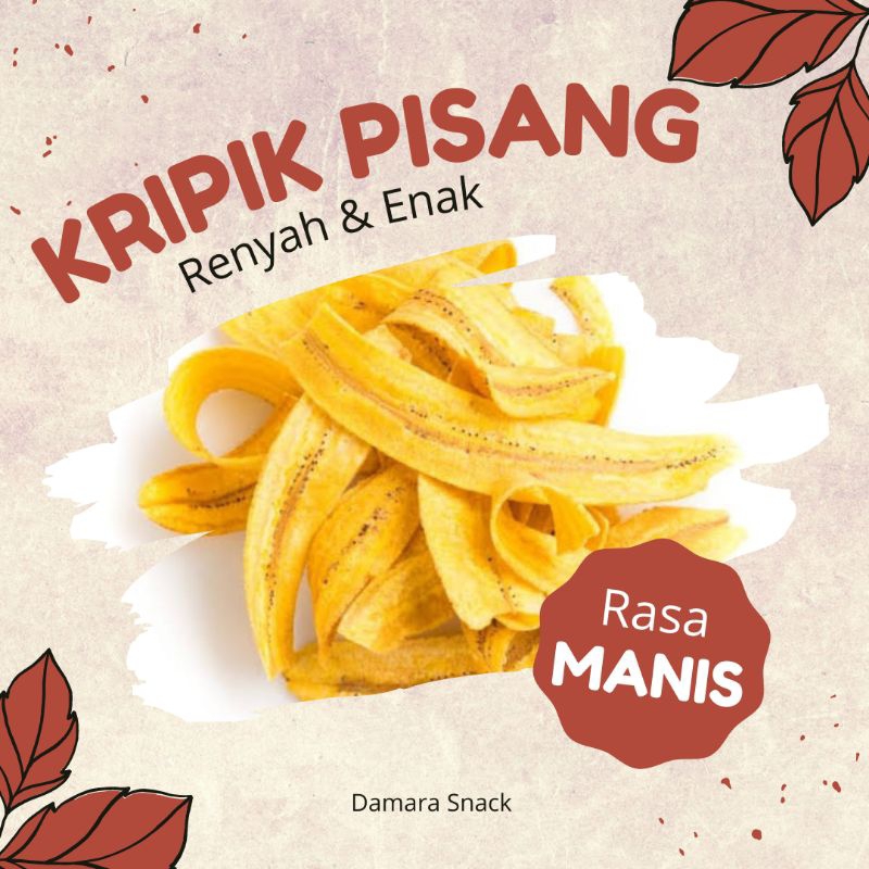 

Keripik Pisang Bawen Rasa Manis Gula Asli enak renyah murah