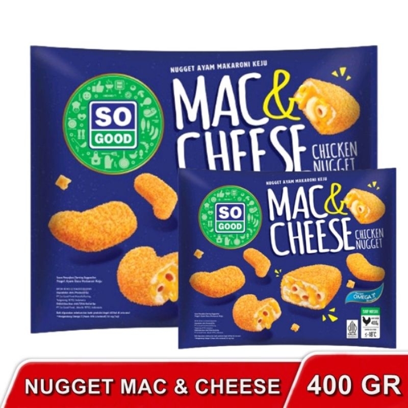 

SO GOOD MAC AND CHEESE 400GR