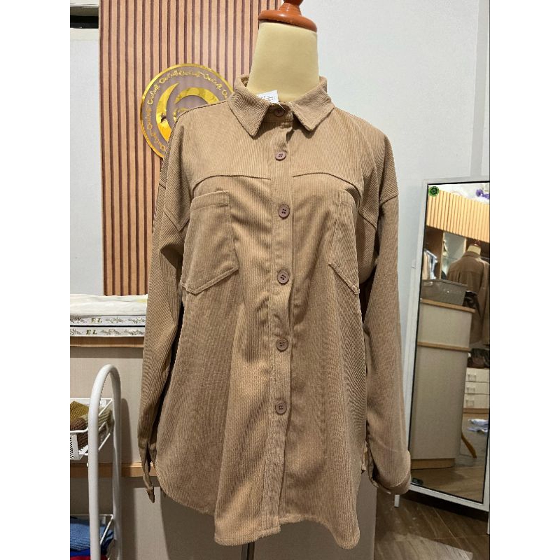 kemeja Aimi Fashion poket depan