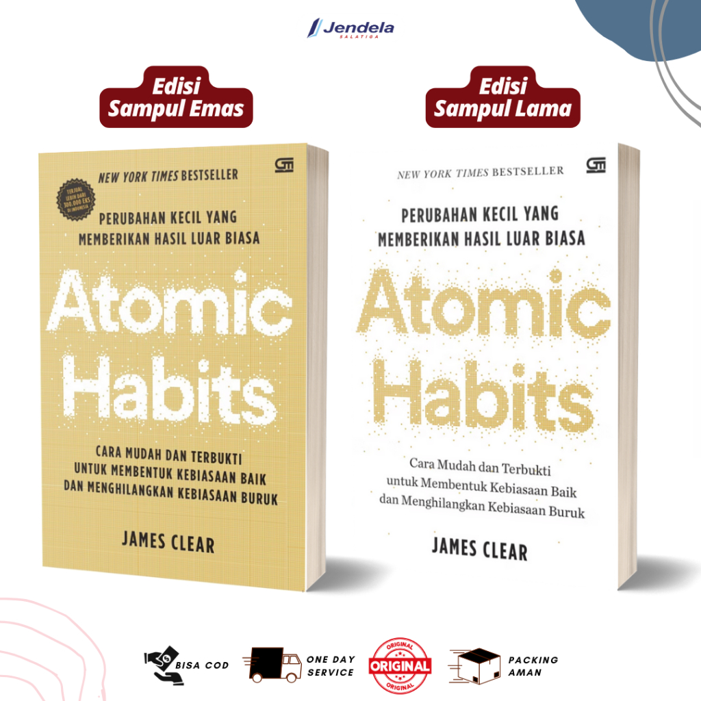 Buku Atomic Habits by James Clear - Gramedia