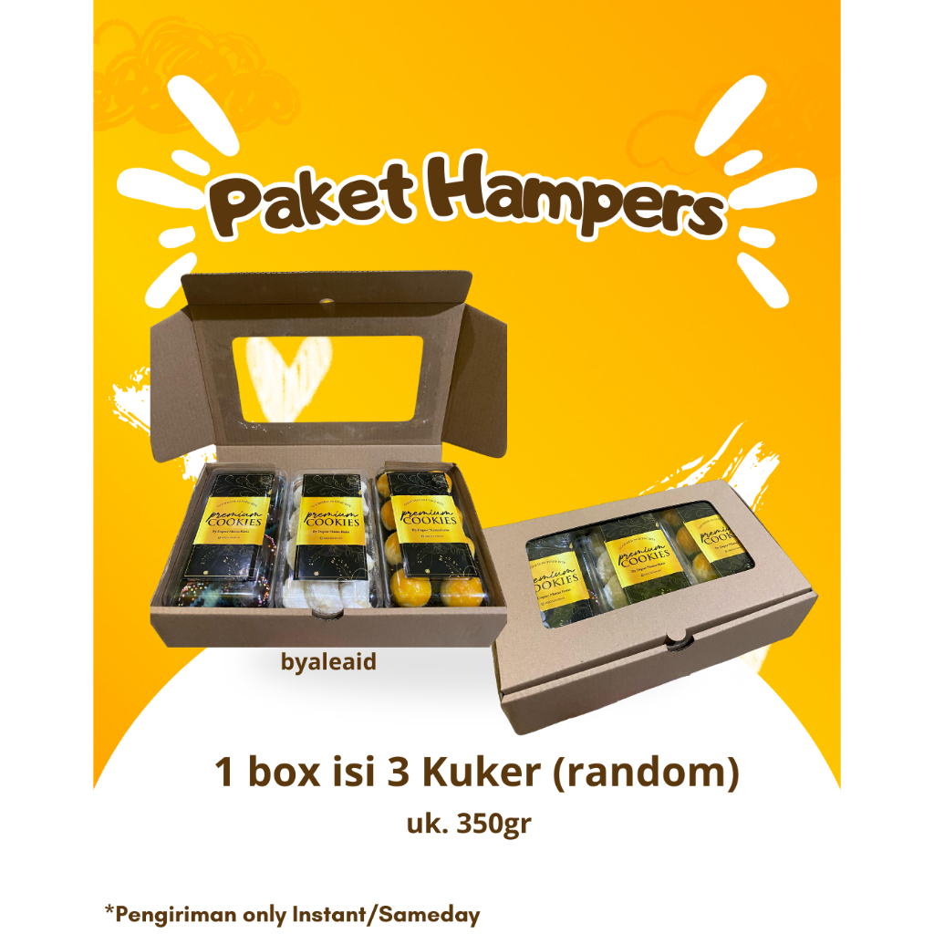 

Paket Hampers Kue Kering Lebaran / Kue Kering / Sameday/Instant
