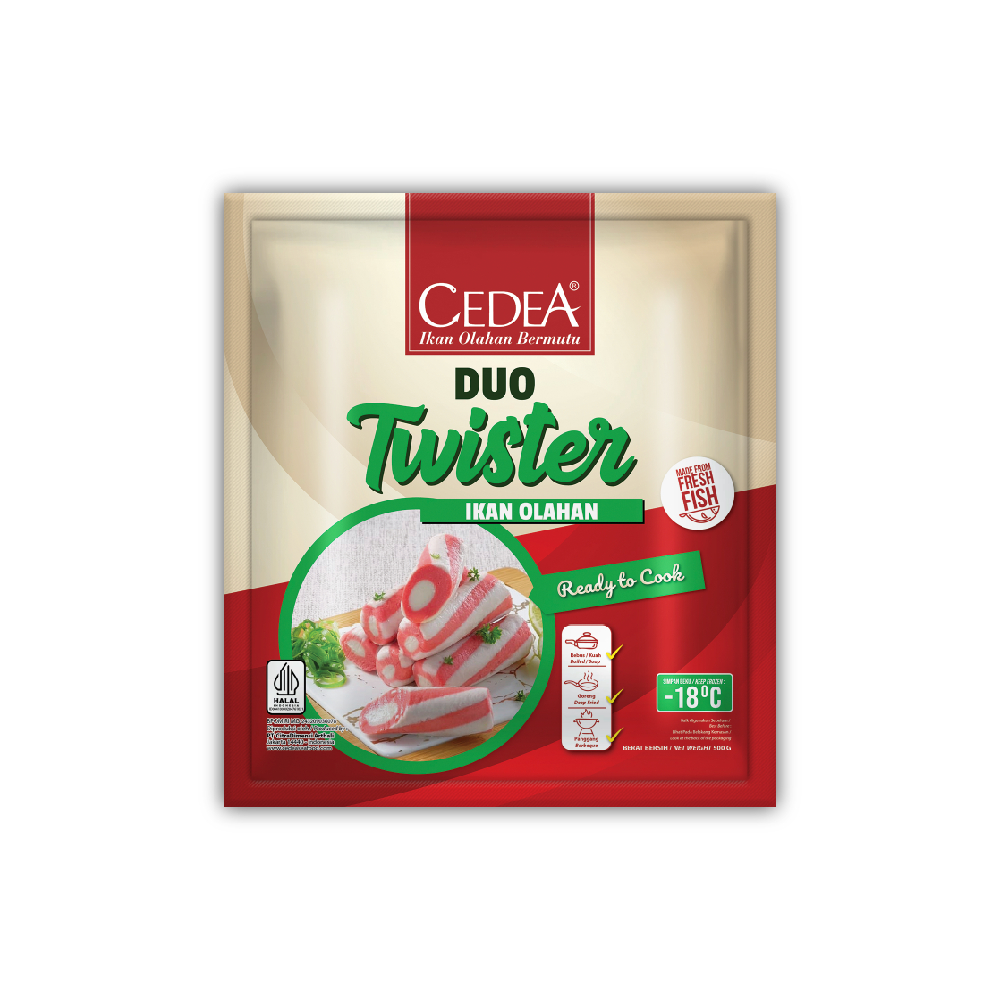 

Cedea Duo Twister ikan 500 gr