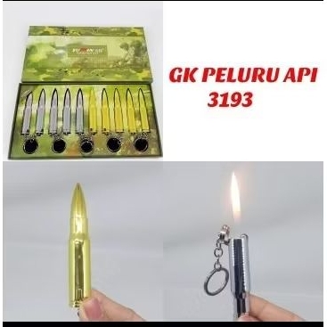 Korek Gantungan Kunci Peluru Murah