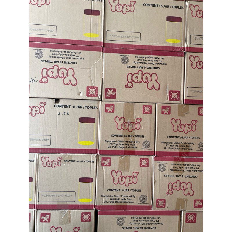 

6 Jar Toples Yupi
