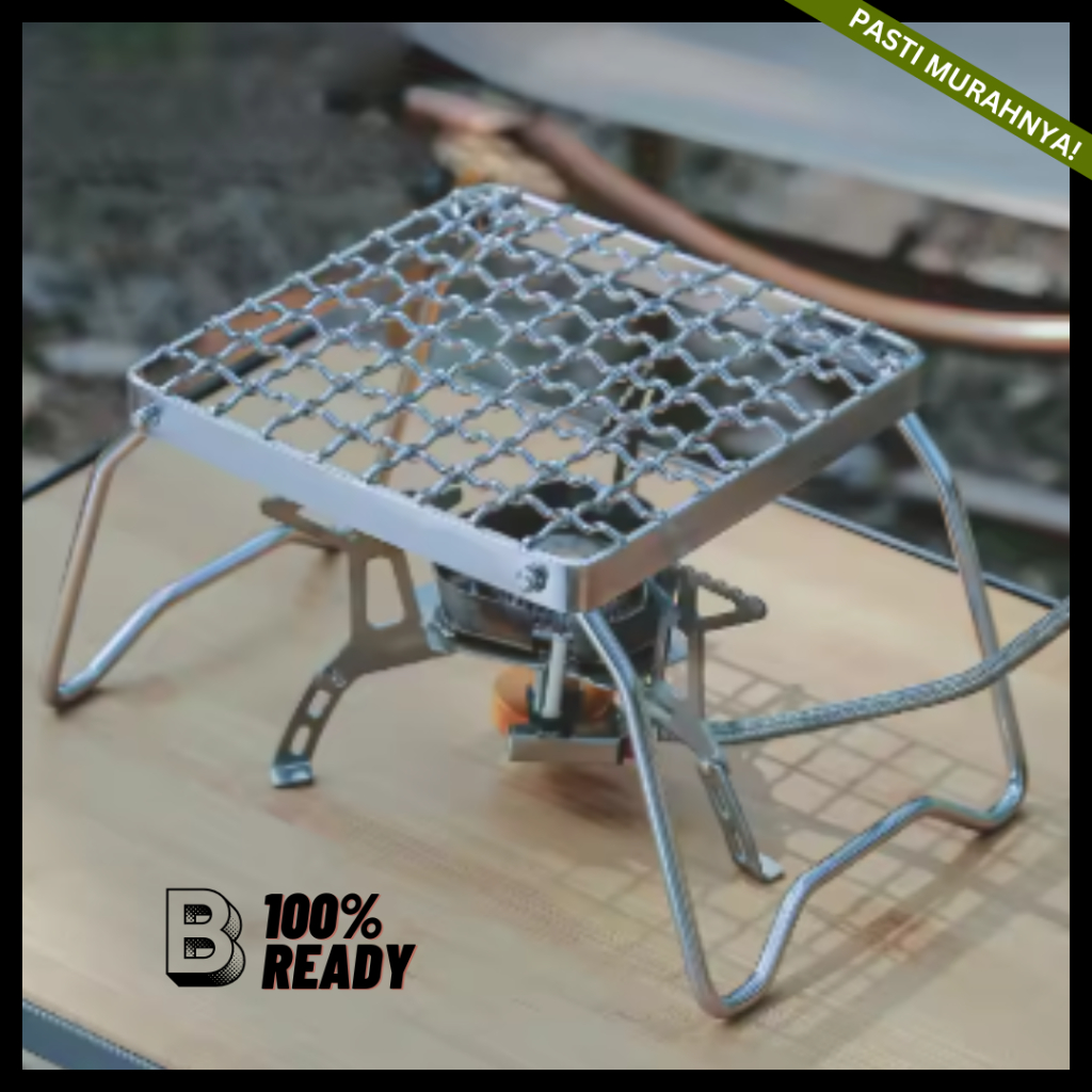 Panggangan Lipat Portable Outdoor / Alat Panggang Lipat / Barbeque Grill Alat Panggangan Portable