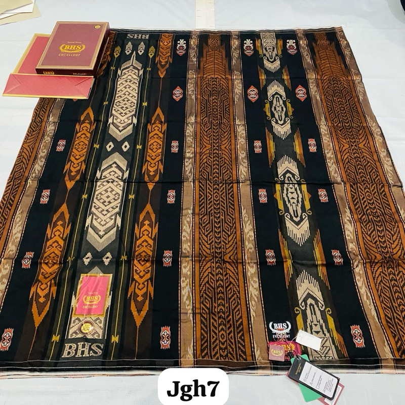 Sarung BHS Excellent Grade Gold/Silver type JGH (COD/KIRIM BAYAR DITEMPAT)