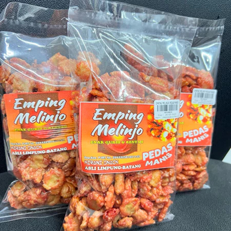 

Nycyta Home Emping Kletuk Gemoy 3 Rasa Pedas Manis,Gurih Asin,Manis Caramel (Matang Siap Makan)