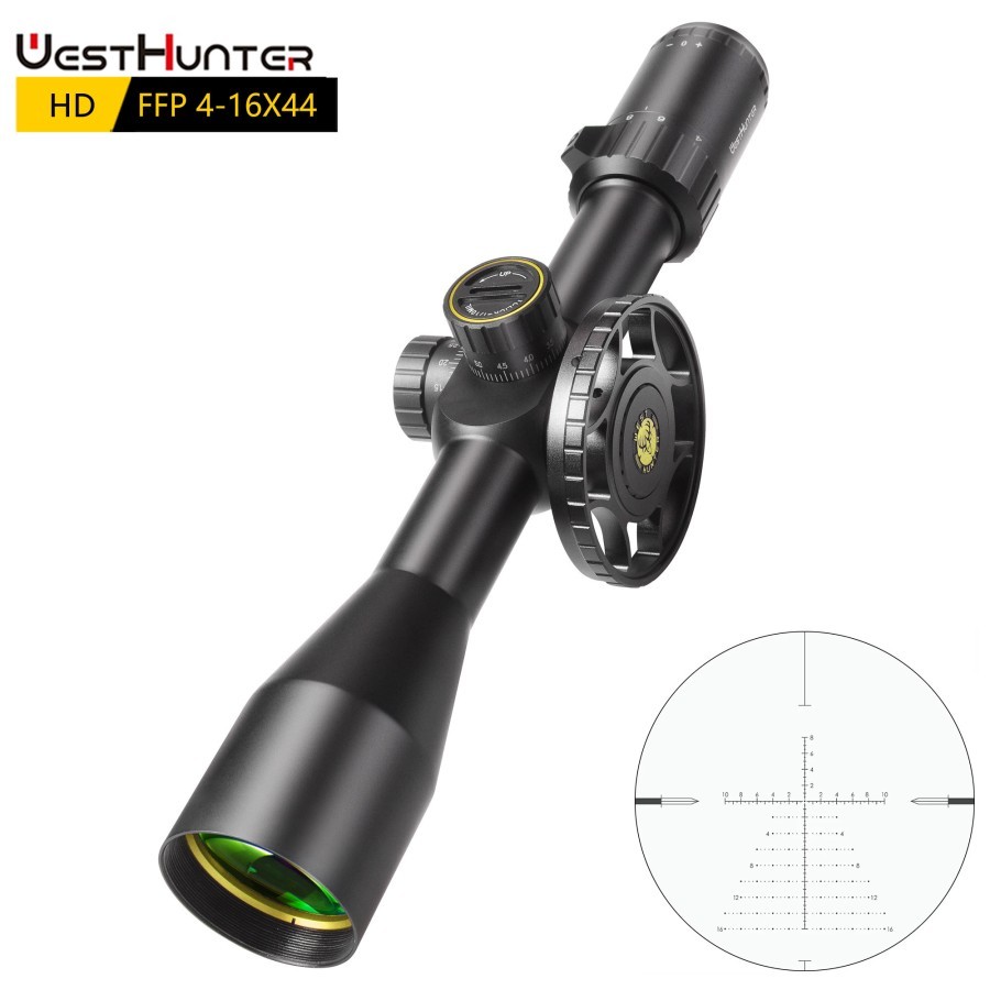 Teleskop WestHunter HD 4-16x44 FFP Telescope HD FFP 4-16X44 FFP WD CFN