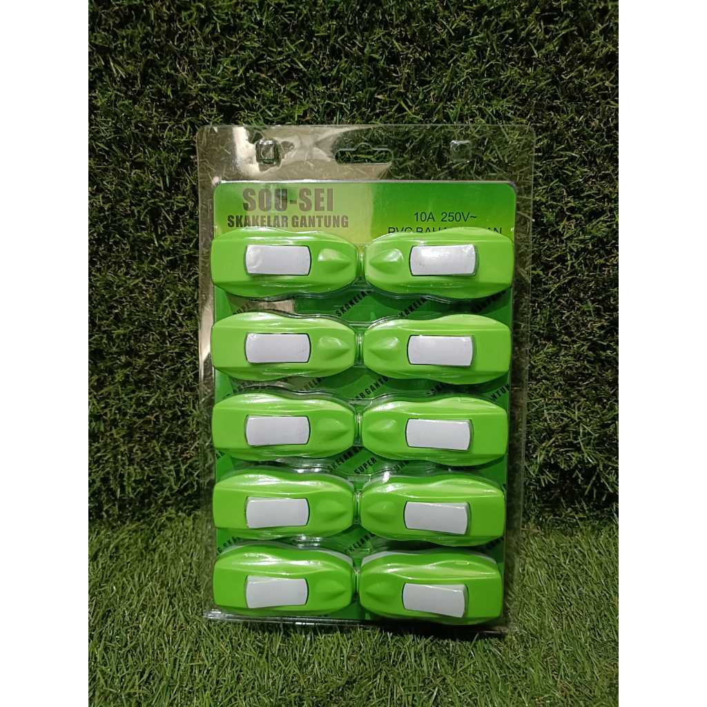 SAKLAR GANTUNG/SAKLAR KODOK SOU-SEI JUMBO SAKLAR LISTRIK ON OFF MODEL BESAR 10A/250V SS-8802