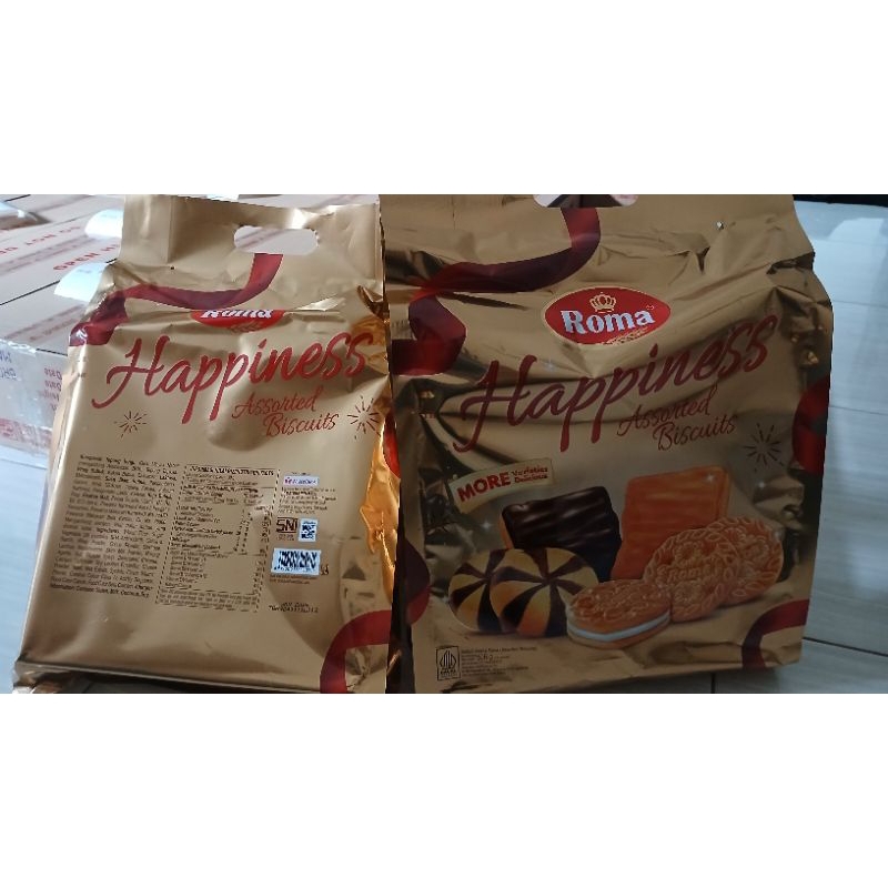 

Roma Happiness Biscuits kemasan PROMO