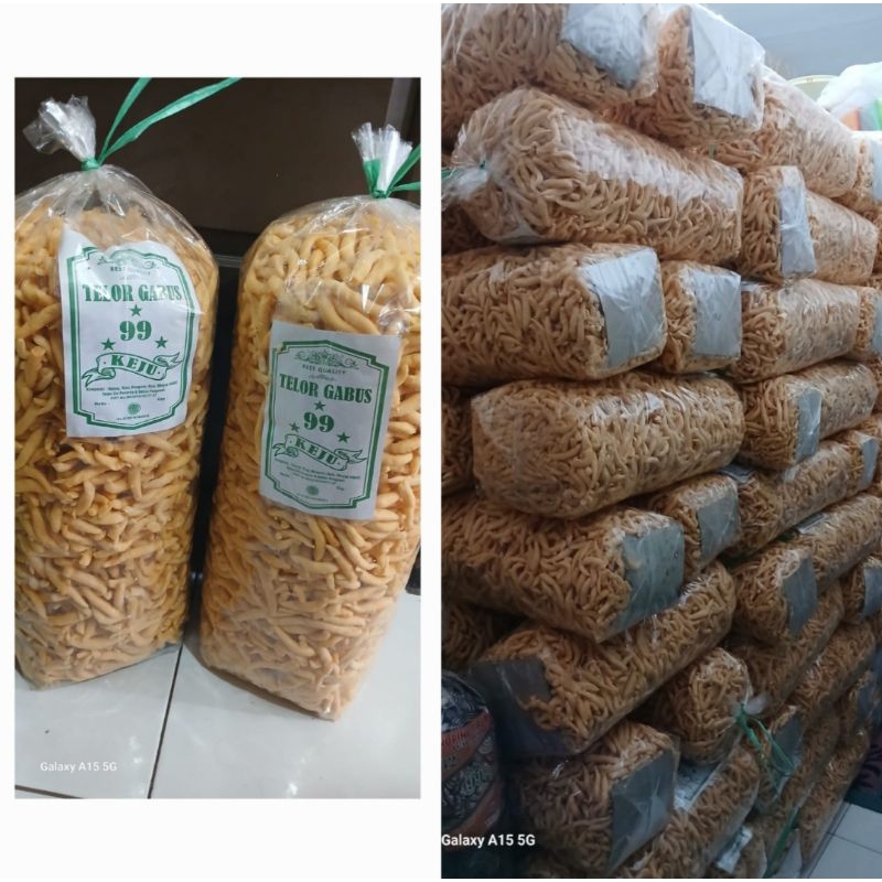 

Kue Telor Gabus Keju sembilan sembilan Ukuran 1 Ball 900 Gram Murah
