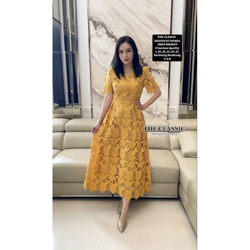 Dres  Brokat Bangkok Premium