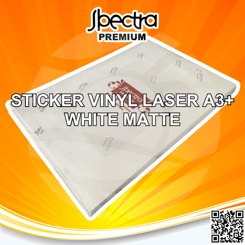 

Spectra Sticker Vinyl Digital Print Laser Toner A3+ Label Stiker Anti Air - PACK