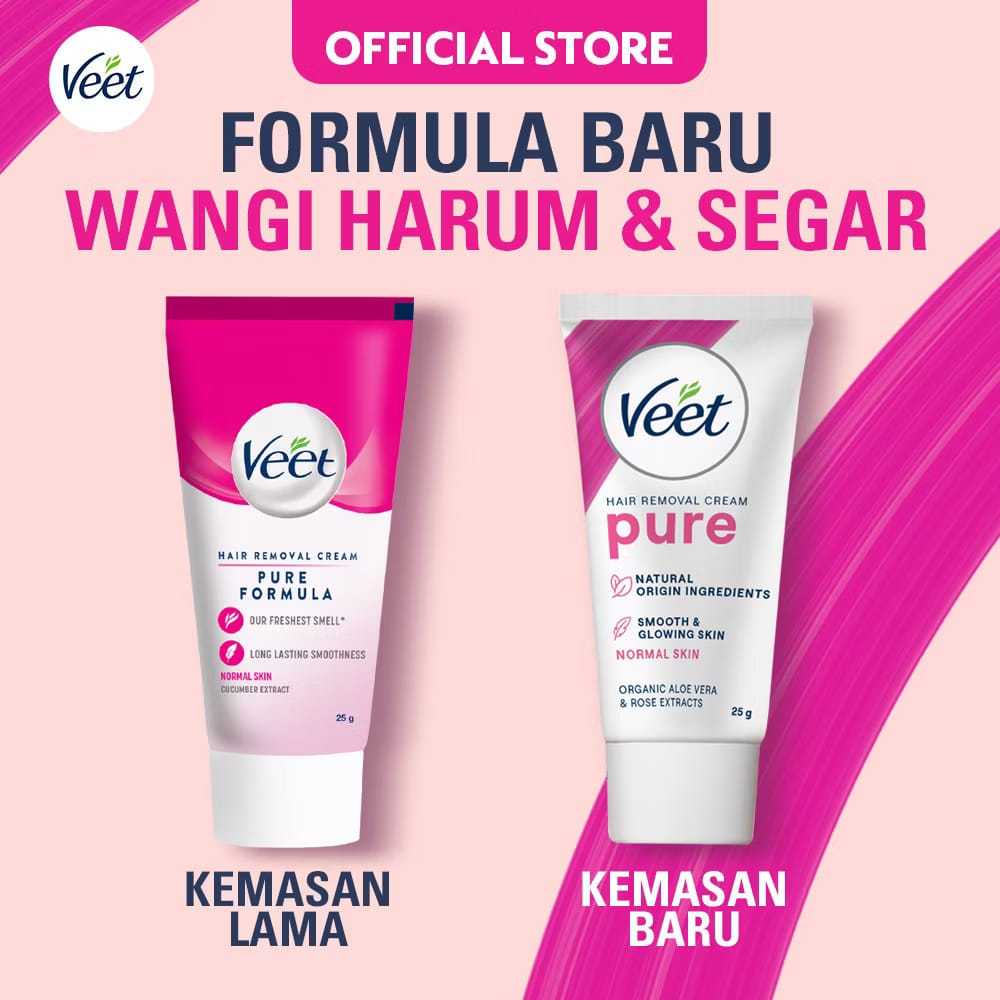 VEET Pure Formula || VEET HAIR REMOVAL Normal / Sensitive 25G