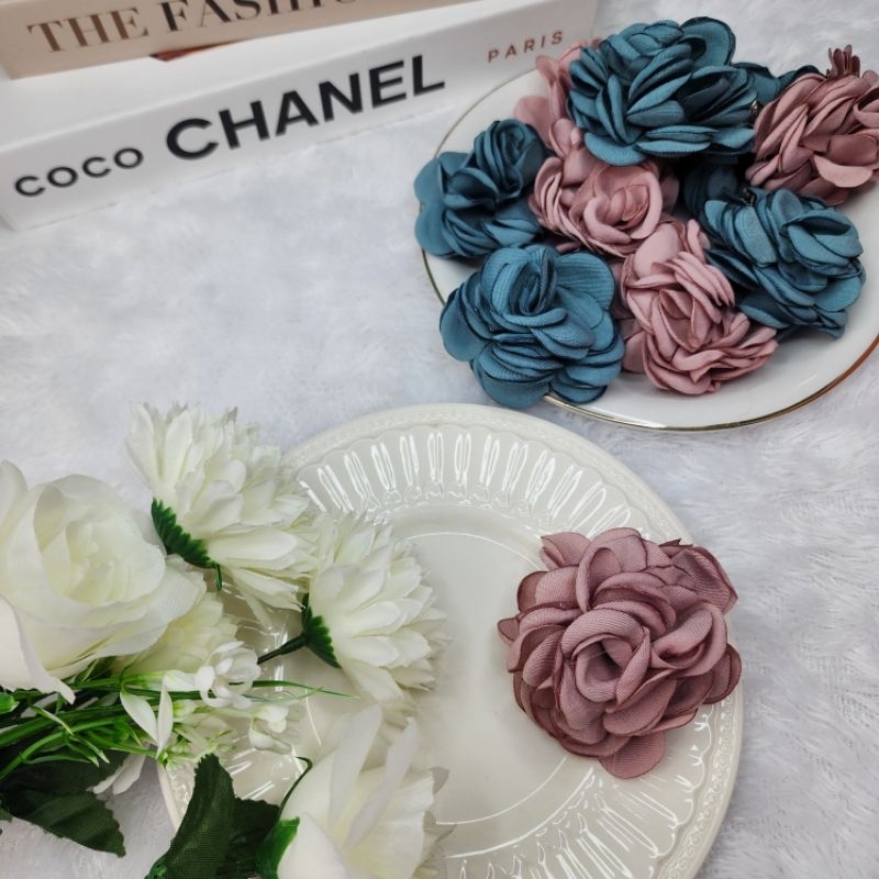 Jepit Rambut Bunga / Jepit Anak / Jepitan Rambut Cantik / Jepit Rambut Kain / Jepit Rambut Premium