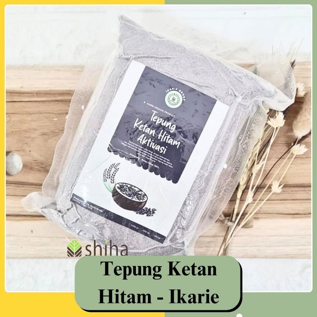 

SHIHA - Tepung Ketan Hitam Aktivasi 250gr Ikarie Organic -
