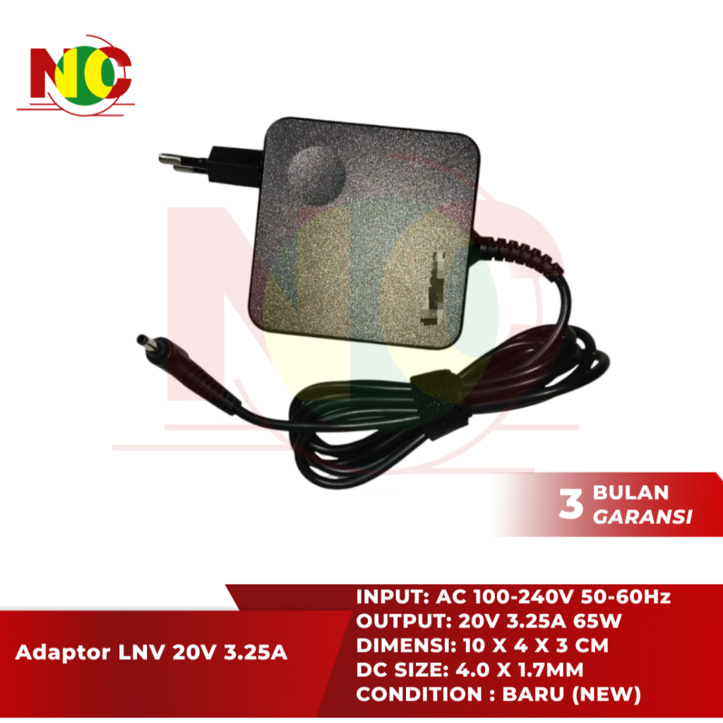 Adaptor Charger LNV IDP 3 Slim 3 14ITL6 14IGL05 14IIL05 Flex 5 14IIL05 Flex 5 15IIL05 Flex 5 14ARE05