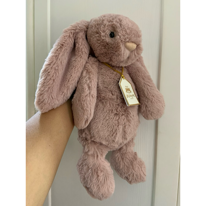 Jellycat Bashful Rosa Bunny Luxe