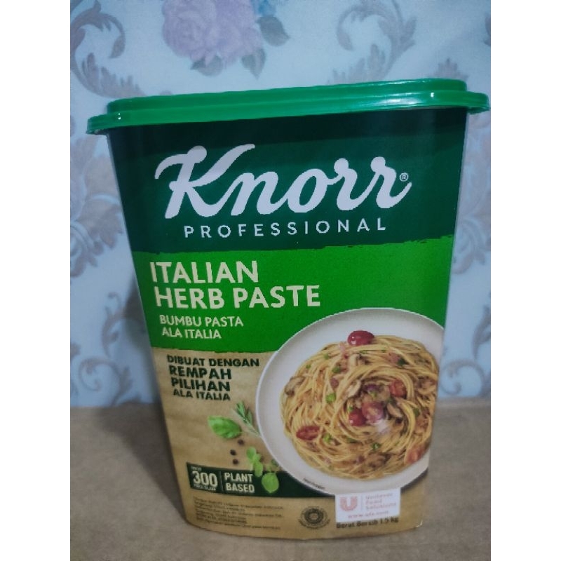 

Knorr Pasta Italian Herbs 1,5kg Expired Februari 2026
