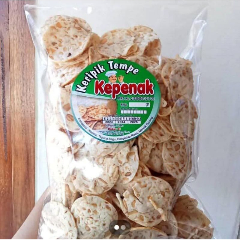 

Kripik Tempe 6 asli kedelai