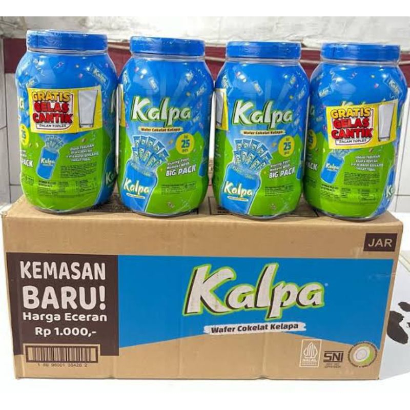 

Kalpa Toples | Wafer Cokelat Kelapa@225gr