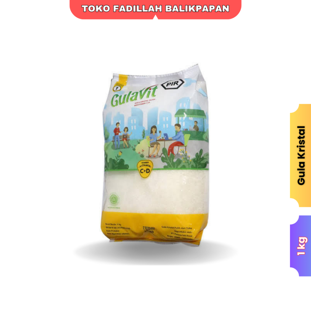 

GulaVit Gula Kristal Putih 1 kg