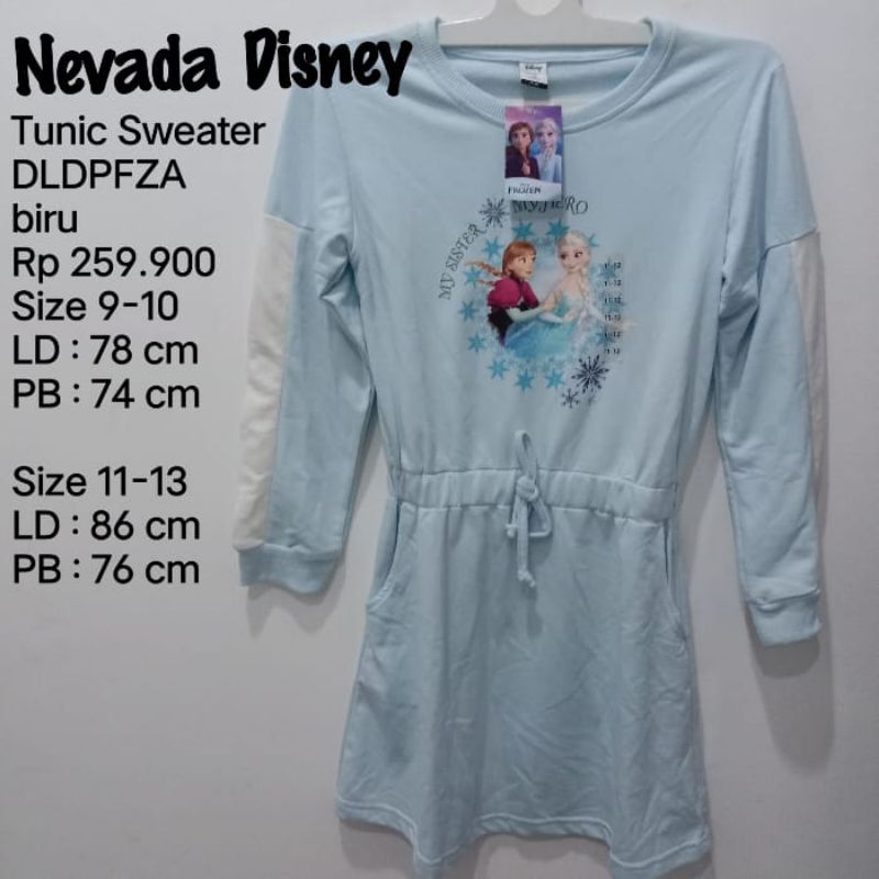 JAKET SWEATER TUNIK ANAK WANITA NEVADA