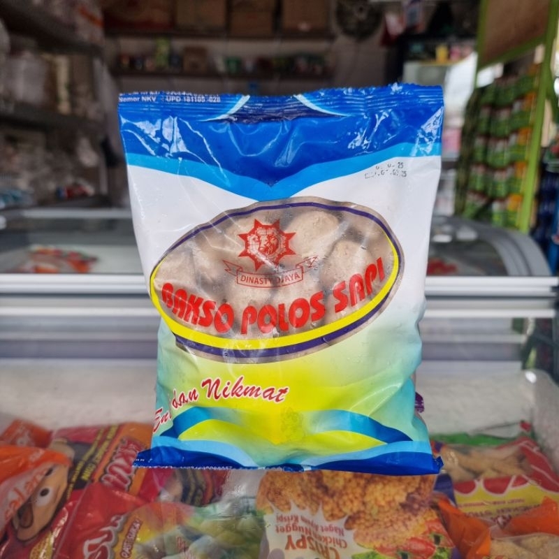 

Dinasty Djaya Bakso Polos Sapi Plus Bumbu 800g