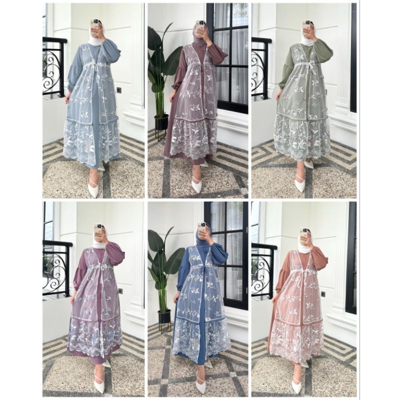 MICCI DRESSS AISYA TERBARU//BAJU LEBARAN 2025 BY ANISA FASHION