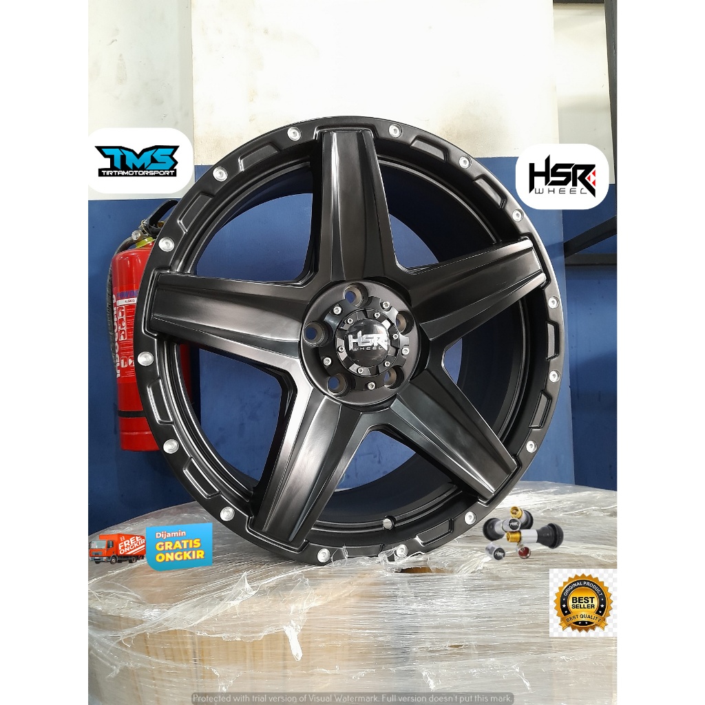 Velg Mobil Sporty HSR LANDMARK Ring 18x8 Harrier Innova Zenix Reborn Venturer Rush Terios Vellfire