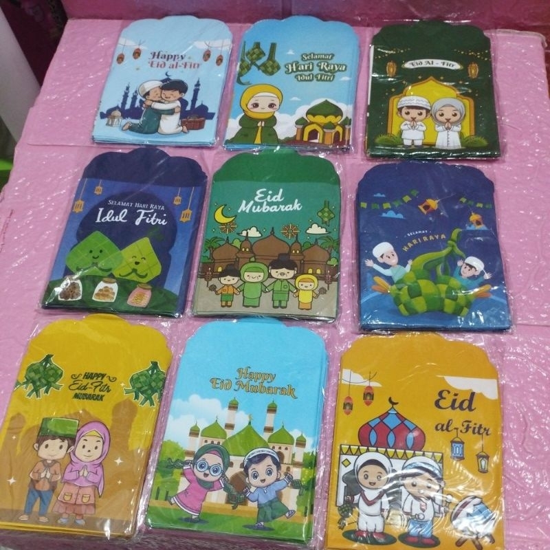 

AMPLOP lebaran HVS MEDIUM IDUL FITRI ISI 8 PCS