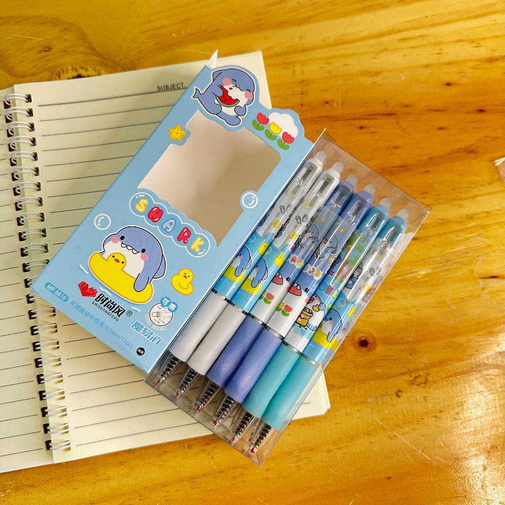 

PULPEN CETEK HAPUS SHARK ERASABLE PENA MEKANIK PULPEN MEKANIK GEL HAPUS SHARK HIU TERMURAH HELIOSS.CO