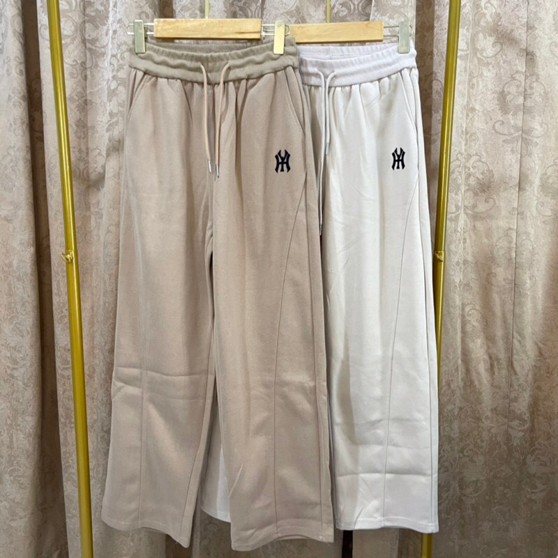 Celana Kain Kulot Wanita - Celana Kaos Panjang Wanita Loose Panst