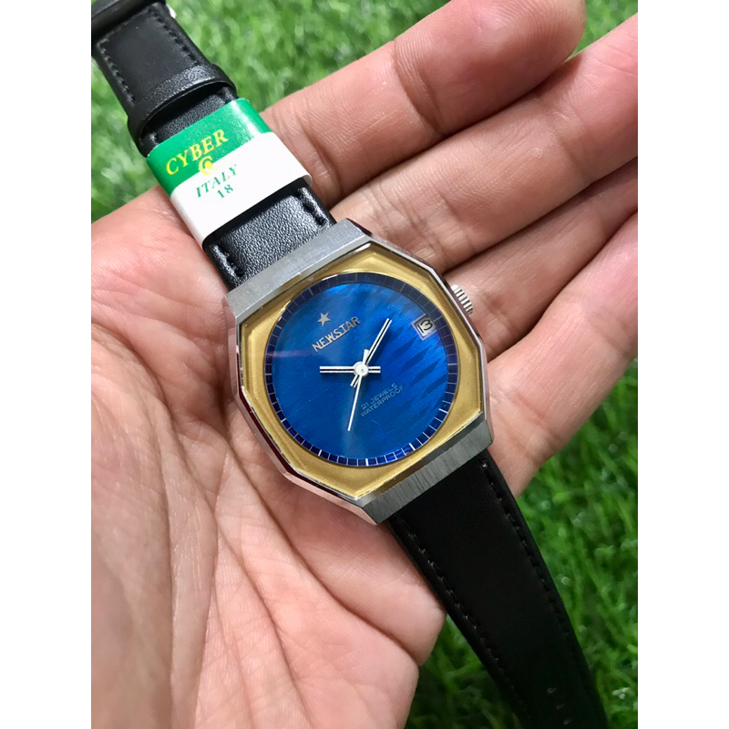 jam tangan newsatar bekas original jam tangan newstar swiss manual windding bekas original