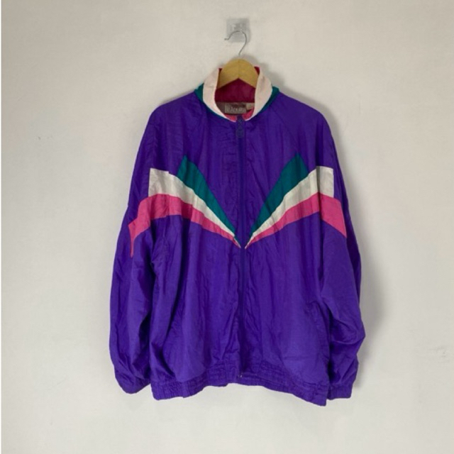 Jacket windbreaker vintage vengo colorblock