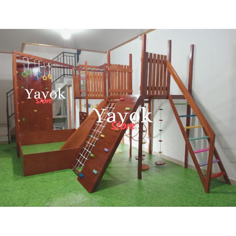 Brakiasi playground murah berkualitas- paket usaha Playground murah- Playground indoor murah