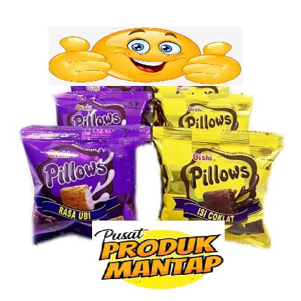 

Oishi Pillows 1000 (10 pc) / Snack Bantal