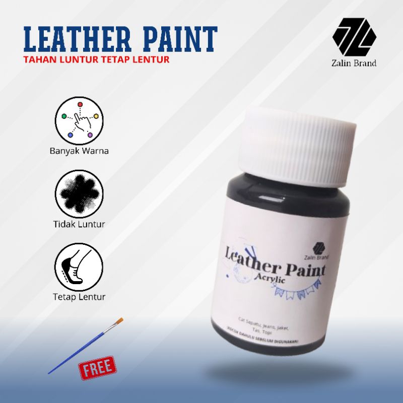 

Cat Sepatu Leather Paint Cat Sol Midsole Sepatu Acrylic Lukis Kulit Sintesis 20ml