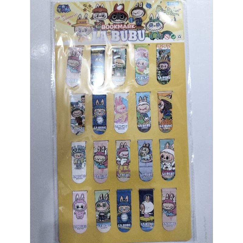 

pembatas magnet labubu 20pcs
