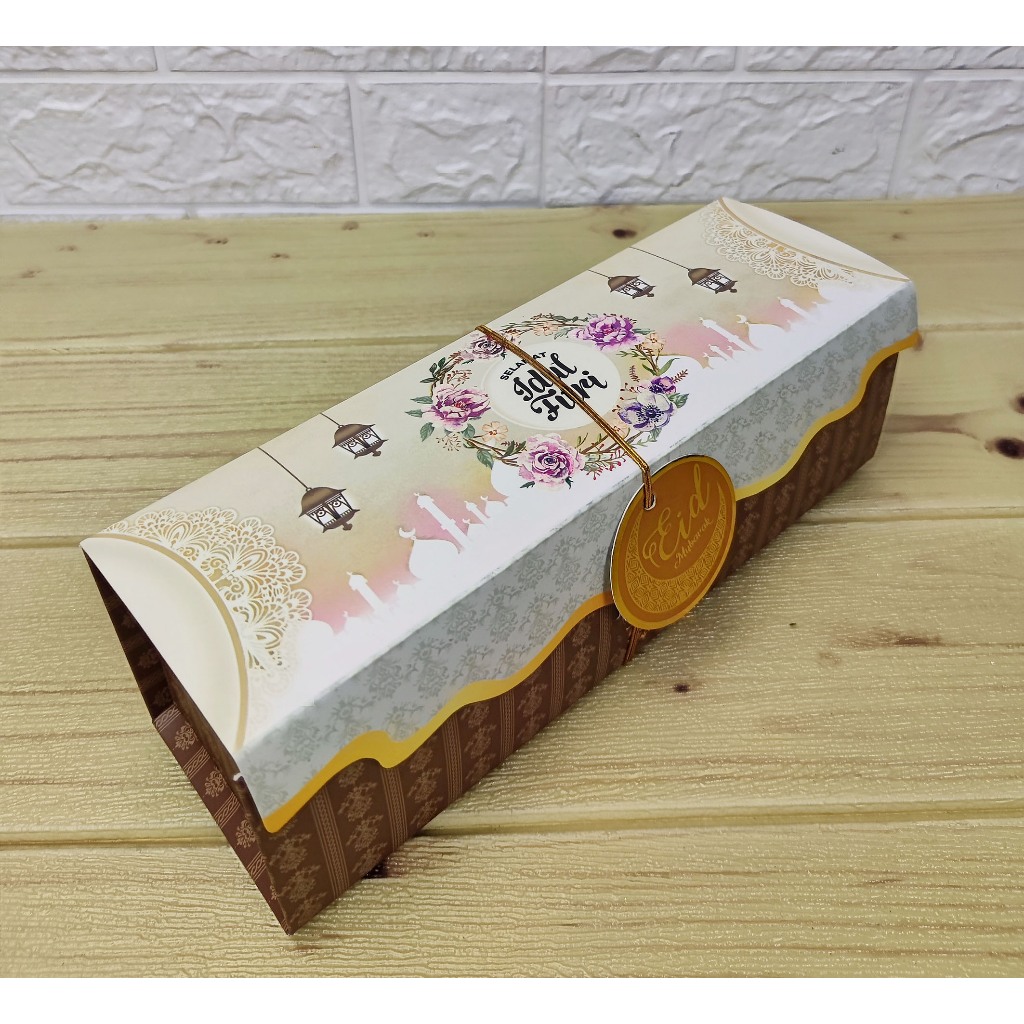

Box kotak kue hampers lebaran Idul Fitri 25x8x8cm