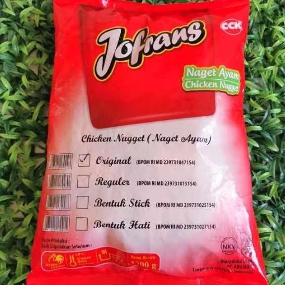 Jofrans Chicken Nugget Curah - Berat 1 kg
