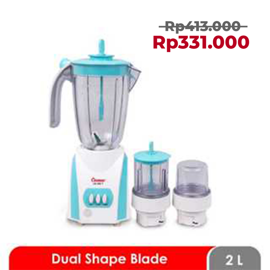 COSMOS BLENDER CB282P / CB-282P / CB 282P / CB 282 P(PLASTIK / 2 LITER) GARANSI RESMI