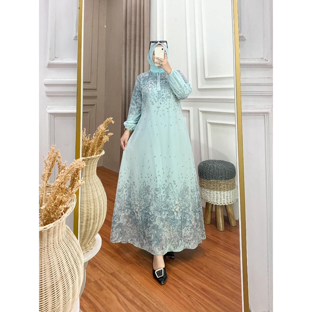 KAMILA Gamis Syar’i Set Hijab Busui Premium