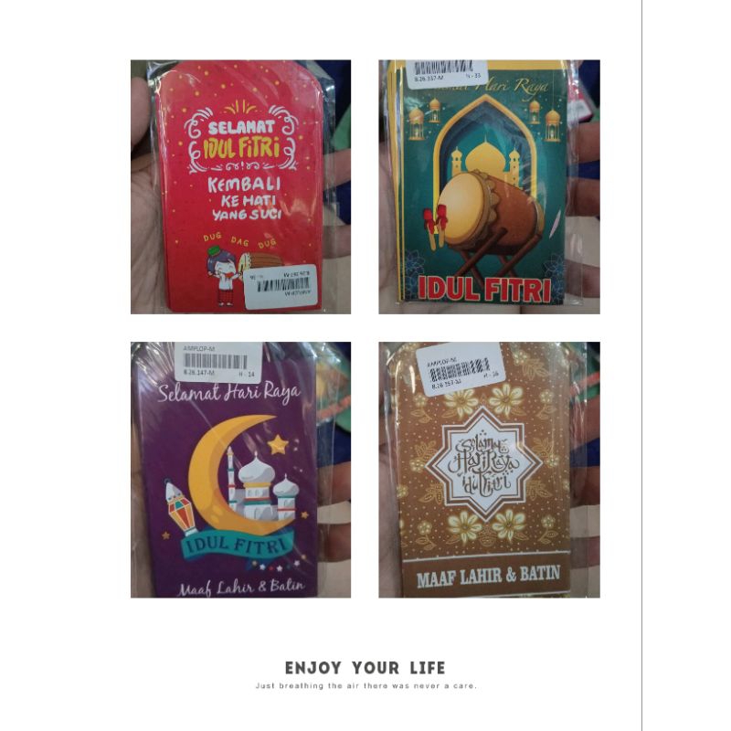 

Amplop lebaran karakter isi 10pcs