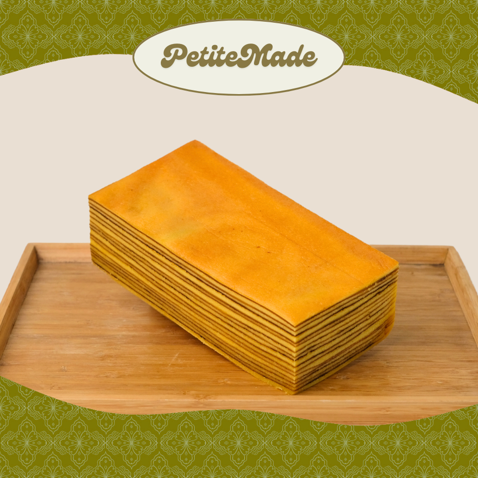 

PETITE MADE - Lapis Legit Vacum Wisman 20x10cm (Free Box / Softbox)