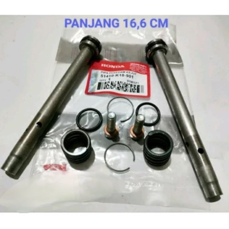 SULING SHOCK DEPAN PIPA PEREDAM KEJUT 51410-K18-901 HONDA TIGER ORI