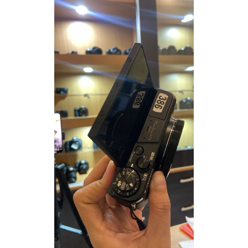 CANON G7x mark ii second super like new lengkap mulus