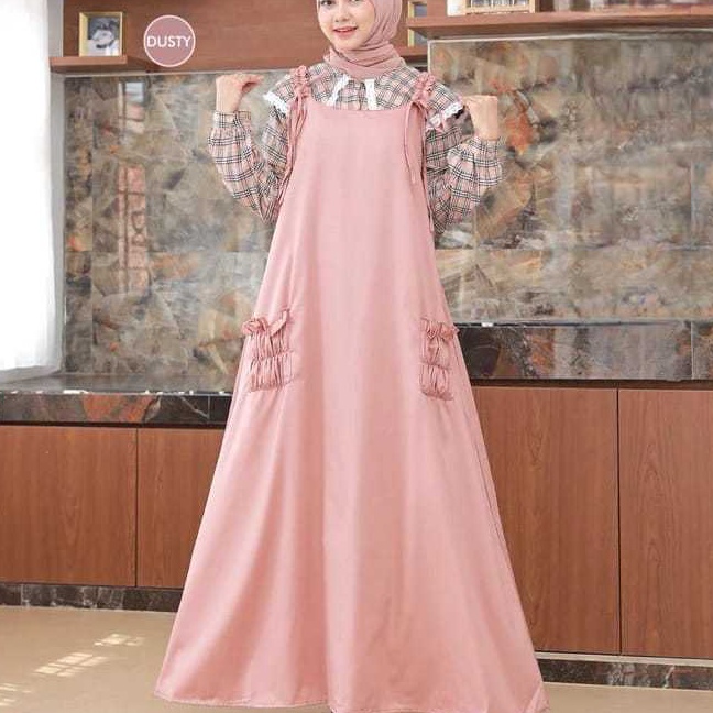 Spesial JUMPSUIT RITASA  OVERALL VARIASI TALI SERUT BAJU KODOK WANITA  FASHION BUSANA LEBARAN  PAKAI